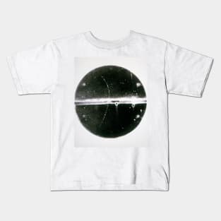 Discovery photo of the positron, 1932 (A132/0025) Kids T-Shirt